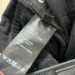 The Kooples The Koople Women Ripped Black Denim Shorts Size 30 High Waist With Belt Photo 8