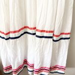 Lane Bryant  | NWT White Coral Navy Ribbon Detail Tiered Maxi Dress | Size 20 Photo 6