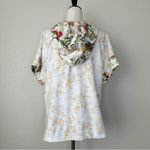 Anthropologie  Daily Practice Emrbroidered Short Sleeves Hoodie Photo 7