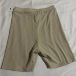 White Fox Boutique White Fox Biker Shorts Boutique Ribbed White Fox Active Tan Photo 4