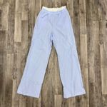 Princess Polly Love Poem Gingham blue coquette straight leg pants Photo 1