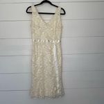 White House | Black Market Women’s 4 White Lace Dress Y2K 2000s Photo 0