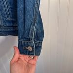 Old Navy Denim Jacket with Cream Sherpa Collar/ Interior 100% Cotton Size XS Photo 5