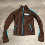 Hollister  Women’s Size Small Track Jacket Brown San Clemente Surf Academy Photo 0