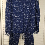 Harry Potter Wizarding World Of  Womens Navy Pajamas‎ Medium Photo 0