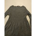 Hallhuber Trend Sweater Gray Dress Size Small Belt Loops Mohair Wool Nylon Poly Photo 7