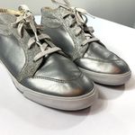 UGG  Schlyer Silver Sneakers Women's Sz 6‎ Photo 1
