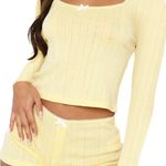 Butter Yellow Matching Set Size M Photo 0