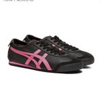Onitsuka Tiger MEXICO 66 Unisex COLOR BLACK / DRAGON FRUIT size M 5 W 6.5 NIB Photo 1