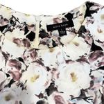 Alice Hope Floral Print Sleeveless Blouse Size Large White Photo 2