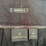 Worthington  Woman’s Black Shorts Bermuda Casual Size 12 Photo 2