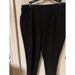 Cato Women's Black Poly Spandex Pull On Stretchy Dress Pants Size 14/16W Photo 1
