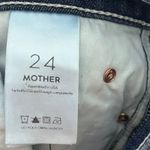 MOTHER The Rascal Ankle Zip Jeans Women’s 24 Blue Straight Cropped Denim Photo 8