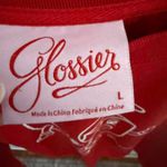 Glossier G Pal Sweatshirt Red Size L Photo 3