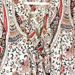 Veronica Beard  Derby Silk Dress Size 4 Midi Oat Multi Faux Wrap Lined Side Slit Photo 5