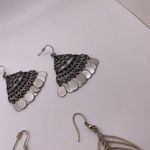 Lot Of 5 Costume Earrings Pierced Dangle Drop Photo 4