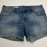 Kut From The Kloth Kut From the Kloth Gidget Frey Short Denim Jean Womens Size 8 Blue Pockets Photo 0