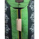 Hemant & Nandita sequined print shift dress XS Green Photo 2