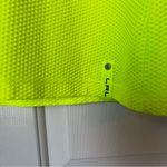 Ralph Lauren LRL Lauren Neon Yellow Black Quarter Zip Long Sleeve Top Size XL Photo 3