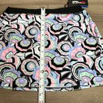 RLX Ralph Lauren 14" Pleated Multicolor Umbrella Print Golf Skirt Size Small Pink Photo 6