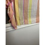 Vivante by VSA Scarf Womens One Size Multicolor Striped Organic Cotton Wrap Photo 7