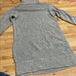 H&M Gray Turtleneck Sweater Dress Photo 0