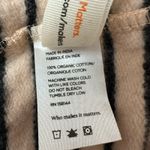 Known Supply Sz Small Sand Nude Striped Hoodie Pullover Sweater Organic Cotton Black Photo 7