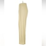 James Street Co Semi Sheer Gauze Pant Size Medium Cream Photo 3