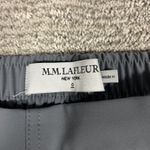 MM LaFleur Pants Womens 0 Gray Origami Suiting Wesley 1.0 Trousers Stretch Photo 6