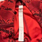 Lululemon Wunder Under Pant High Rise 24” Size 6 Ziggy Snake Red Tide Cranberry Photo 3