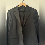 Talbots  Black Blazer Classic Tailored‎ Suit Jacketed Luxe Wool Blazer NWOT 10 Photo 5