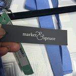 Market & Spruce NWT -  Women’s Jacquard Cotton Blend Tie Back knit top - Sz Large Photo 3