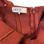 House Of CB Cypresa Rust Lurex Collar Strap Jumpsuit Style SB2918 Photo 8