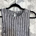 Anthropologie  Sunday in Brooklyn Stripe cotton mini Dress grey sz XS Photo 1