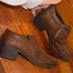 Björndal Bjorndal Dark Brown Ankle Booties Photo 0