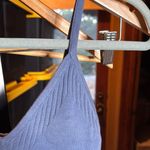 NWT Calvin Klein Jeans Blue Ribbed Sleeveless Crop Camisole Size Small Photo 4