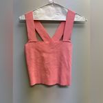 Lucy Paris  Blush Pink Ribbed Tank Top Photo 1