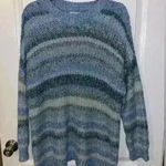 American Eagle oversized striped soft and lightweight sweater Photo 0