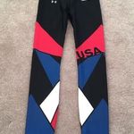 Under Armour NWT UA  USA Compression Leggings XS Photo 0