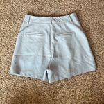 7 For All Mankind  powder blue trouser shorts Photo 2