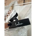 Lulus NWT  Look So Sweet White Embroidered Lace Mini Dress Cocktail Party Size L Photo 7