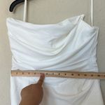 House Of CB  'Esmee' size L Ivory Draped Strapless Bridal Gown Wedding Dress NWOT Photo 5