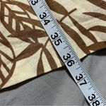 House of Harlow  1960 Tropical Leaf Plunge Linen Mini Dress Size Medium Photo 7