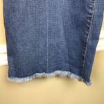 Old Navy Women’s Mid-Rise Flare Cropped Raw Hem Medium Wash Denim Jeans Photo 3