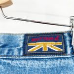 Britannia Vintage Y2K High Waist Pleated Jeans Size 5 Light Wash Denim Mom Jeans Blue Photo 6