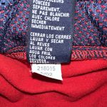 Tommy Hilfiger Vintage Y2K Womens Track Jacket Size S Red Zip Up Spell Out Flag Photo 6