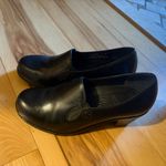 Dansko  Black Leather Heels Photo 4