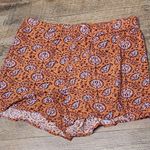 Madewell Woman’s Drapey Pull-On Shorts in Warm Paisley Size Medium Photo 2