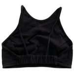 In God We Trust Crop Top Womens X‎ Small Black Halter Open Back Stretch Size XS Photo 1