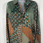 Rachel Roy  Multicolored Top Size Medium EUC Photo 3